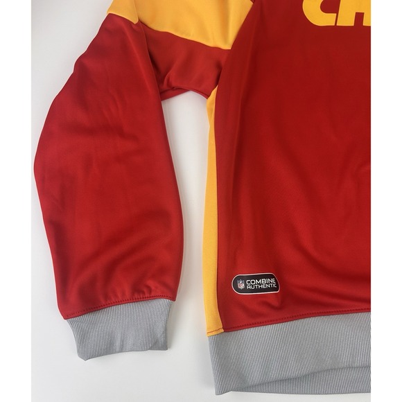 NFL team apparel KC Chiefs logo pullover NWT SIZE XL womens's - Picture 7 of 8